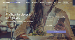 Desktop Screenshot of healthyplacestoeat.com